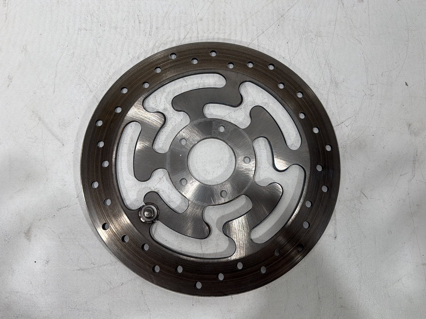 2010 Harley Street Glide Touring FLHX OEM Front Brake 1 Rotor Disc