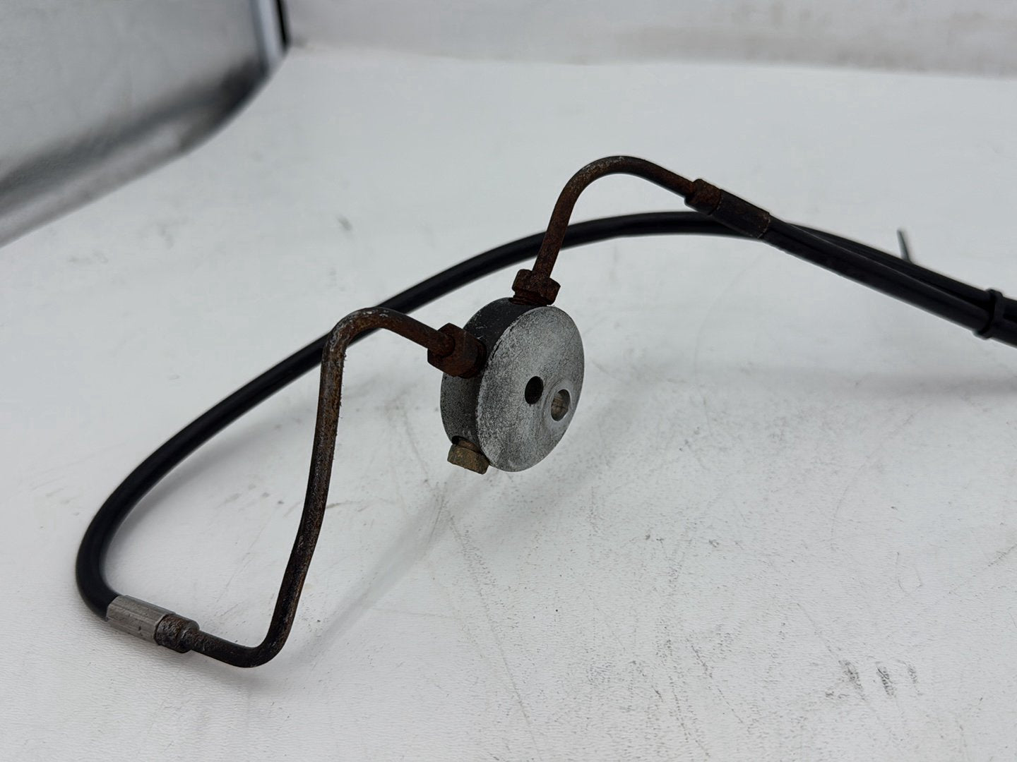 2007 Harley Street Glide Touring FLHX OEM Front Brake Hose Line Pipe