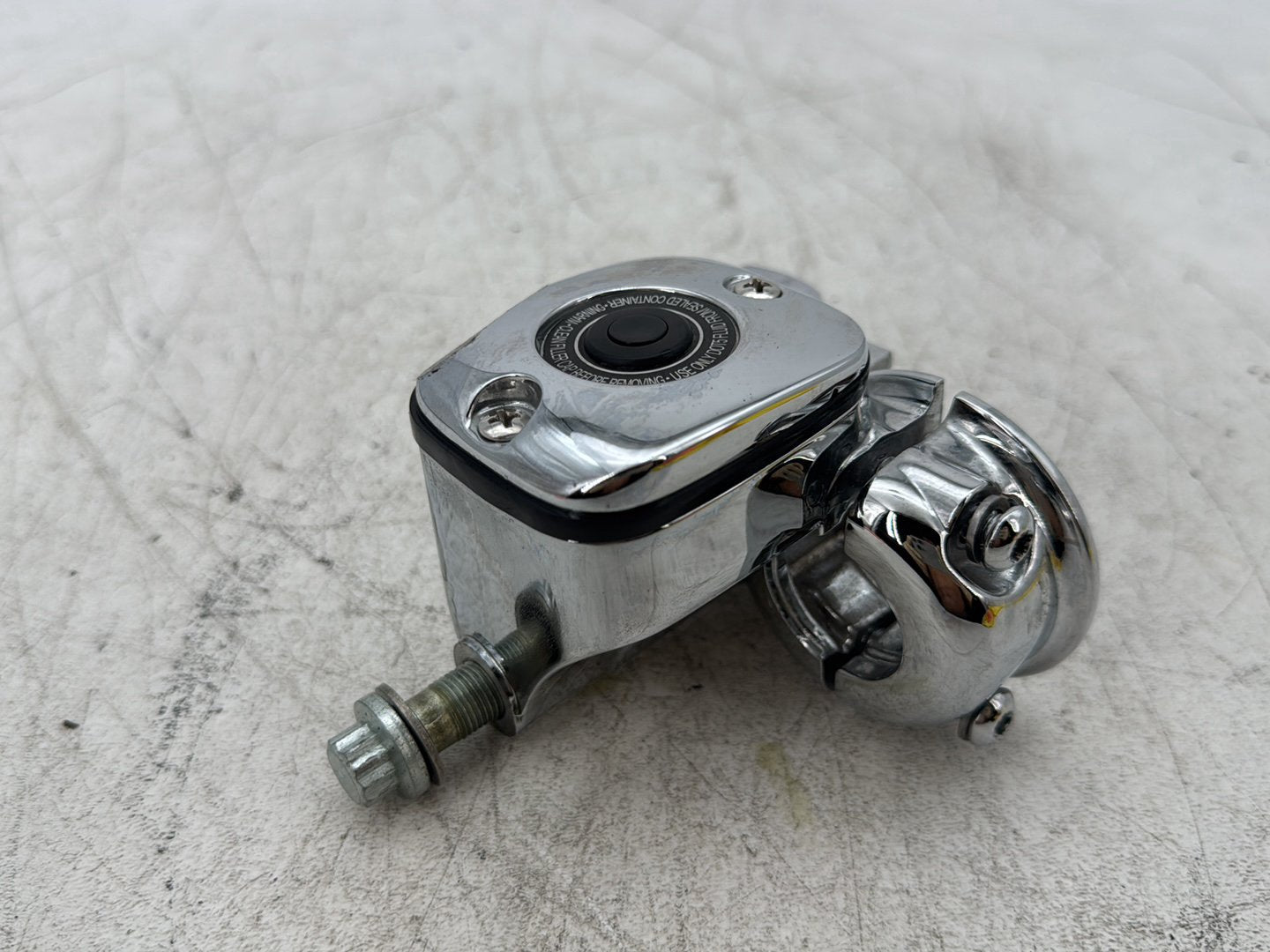 2003 Harley Dyna Wide Glide FXDWG OEM Front Brake Lever Master Cylinder Reservoir