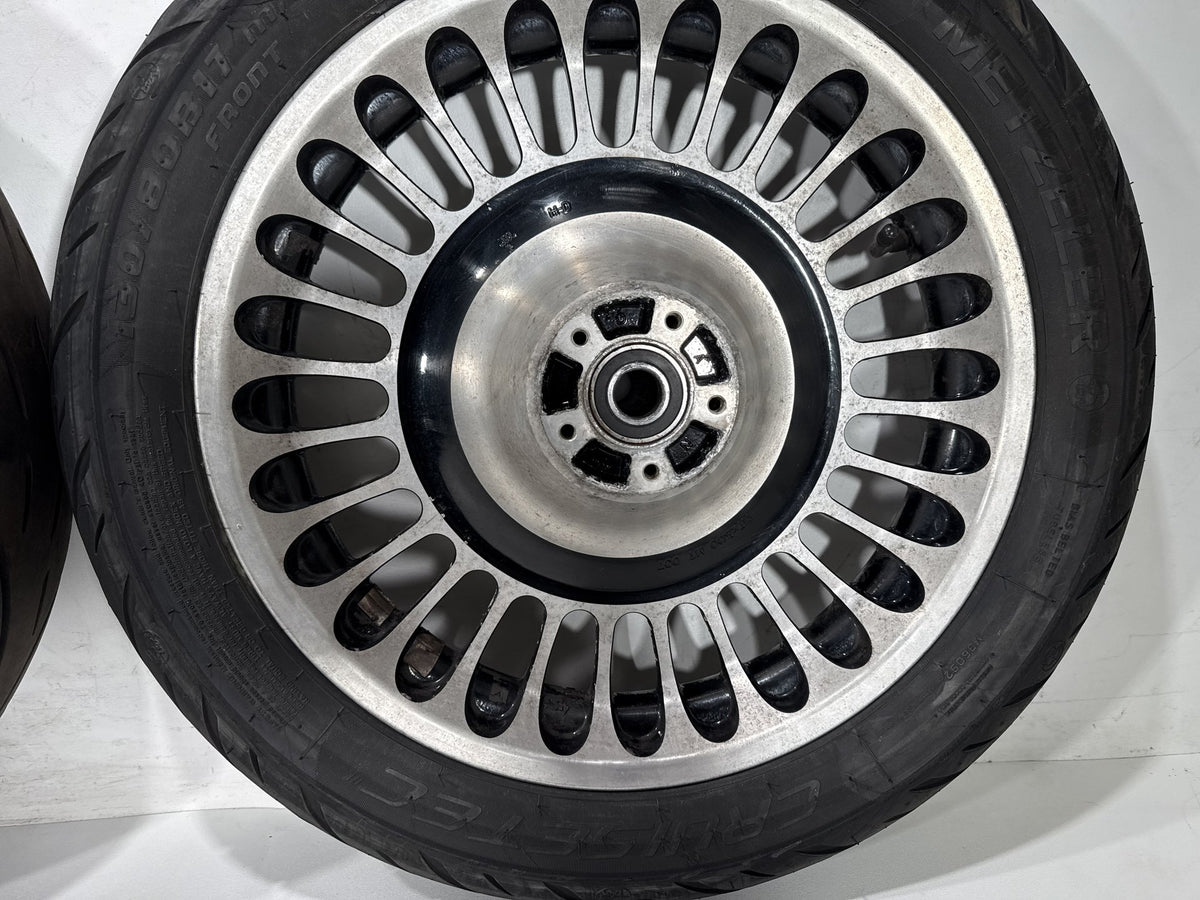 2011 Harley Road King Touring FLHR OEM Front & Rear Wheel Rim Tire 16" 17"