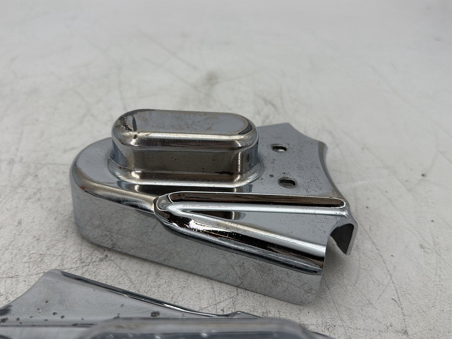 1998 Harley Softail Custom FXSTC OEM Rear Wheel Axle Nut Covers Caps
