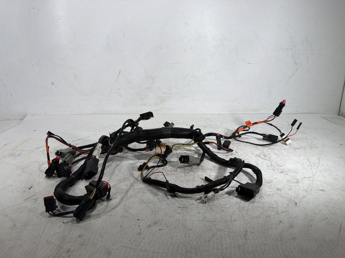 04 Harley Electra Glide CVO Eagle OEM Front Sub Wiring Harness Loom Interconnect