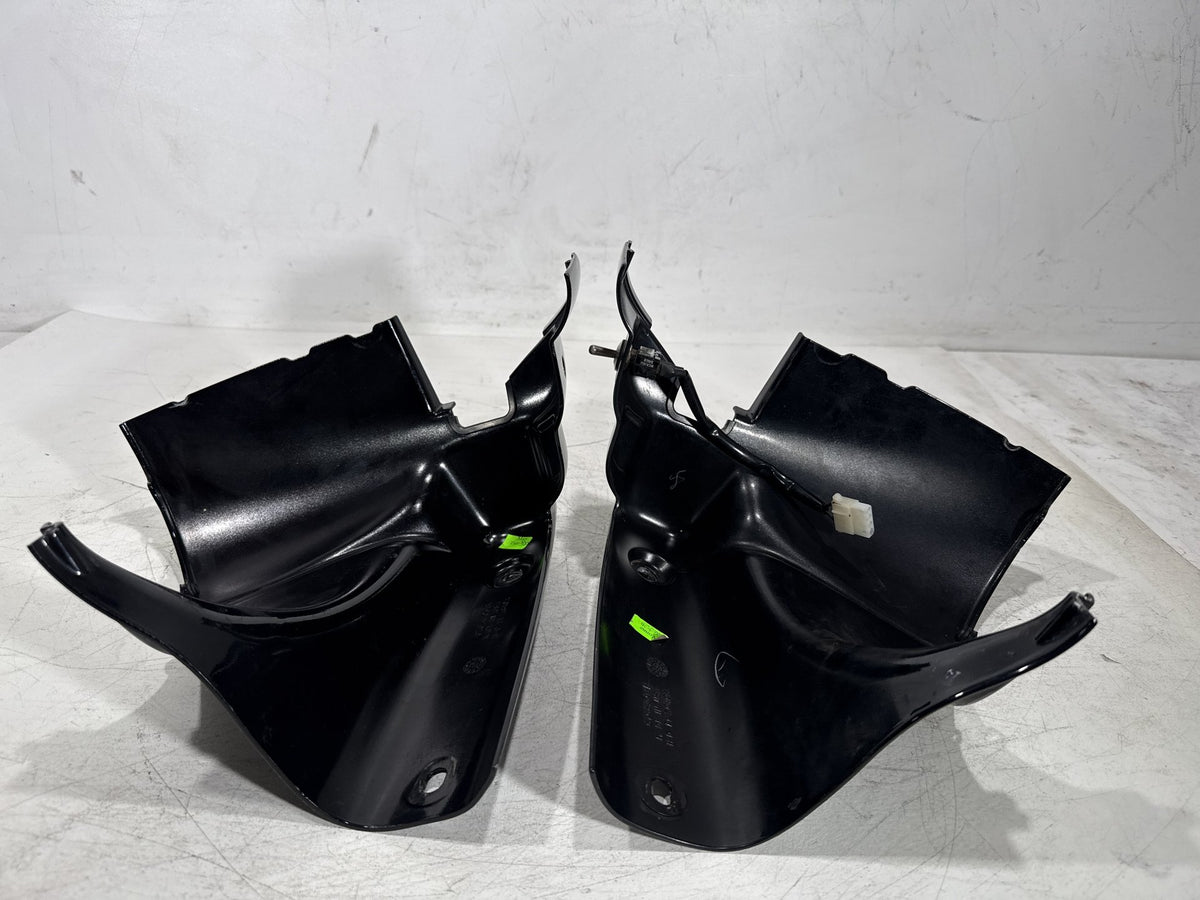 2010 Harley Road King Touring Police OEM Left & Right Headlamp Nacelle Covers
