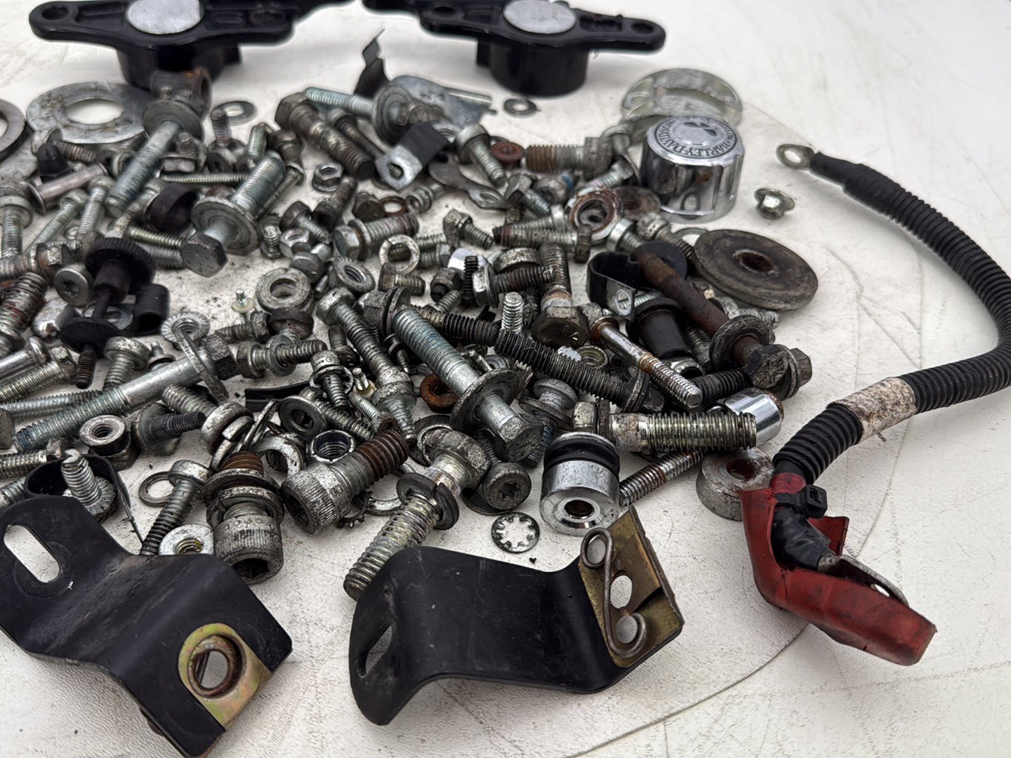 2007 Harley Touring FLHTC Electra Glide Classic OEM Hardware Bolts Nuts & Brackets