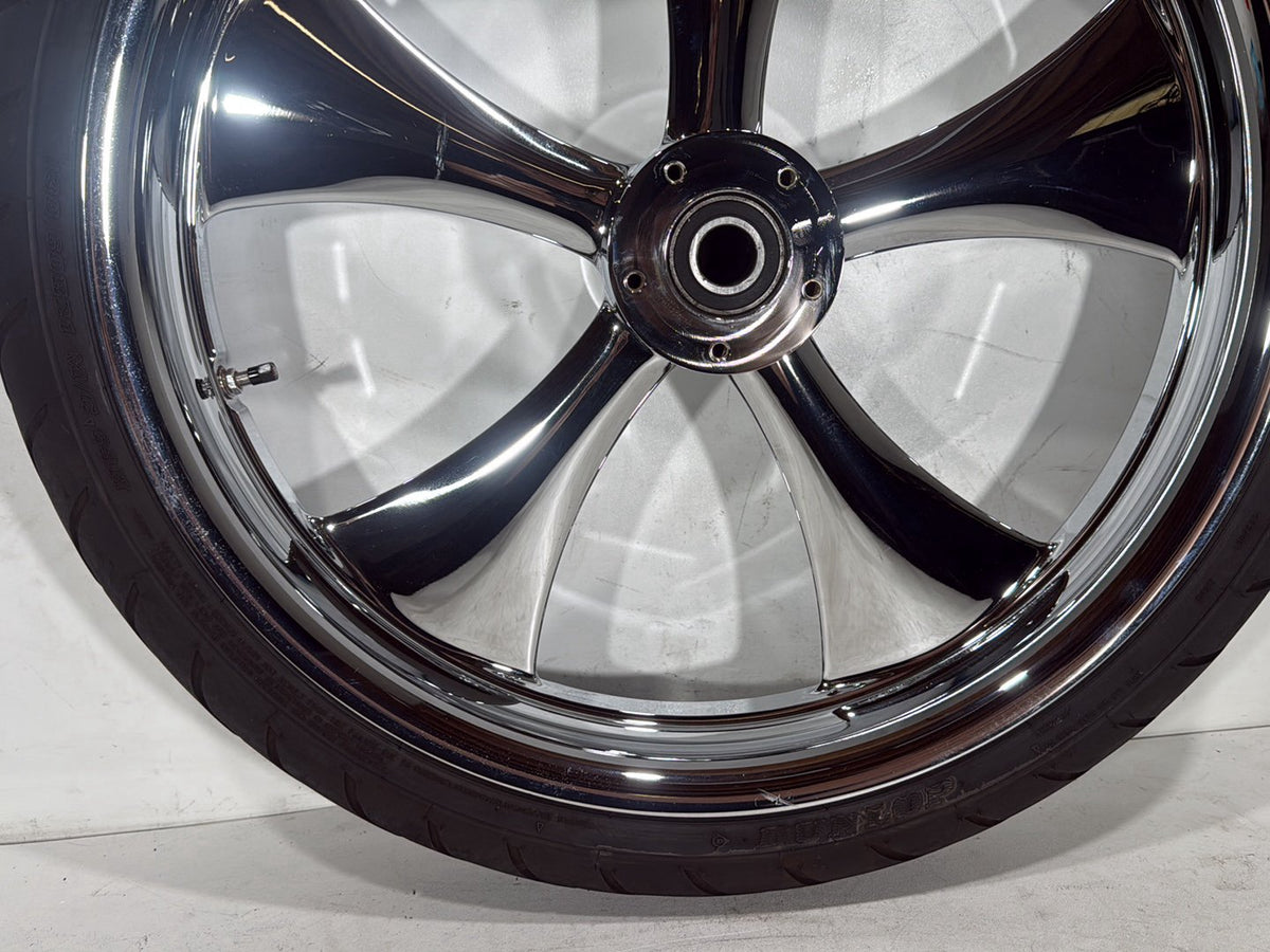 2007 Harley Street Glide Touring FLHX OEM Front Wheel Rim Tire