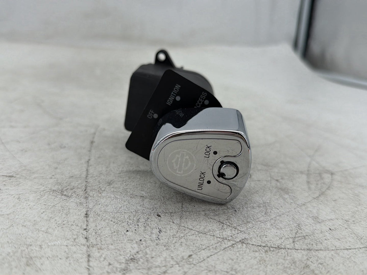 09 Harley Road Glide Touring OEM Ignition Switch Cylinder Barrel Lockset NOKey