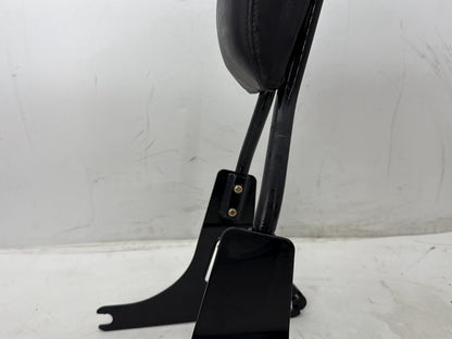 2012 Harley Dyna FXDF Fat Bob OEM Rear Sissy Bar w/ Backrest Cushion Pad