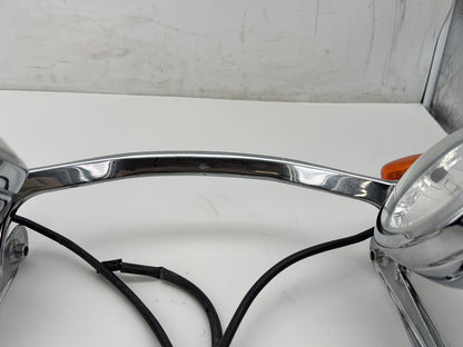 2008 Harley Softail Deluxe FLSTN OEM Front Turn Signal Indicators Aux Light Bar