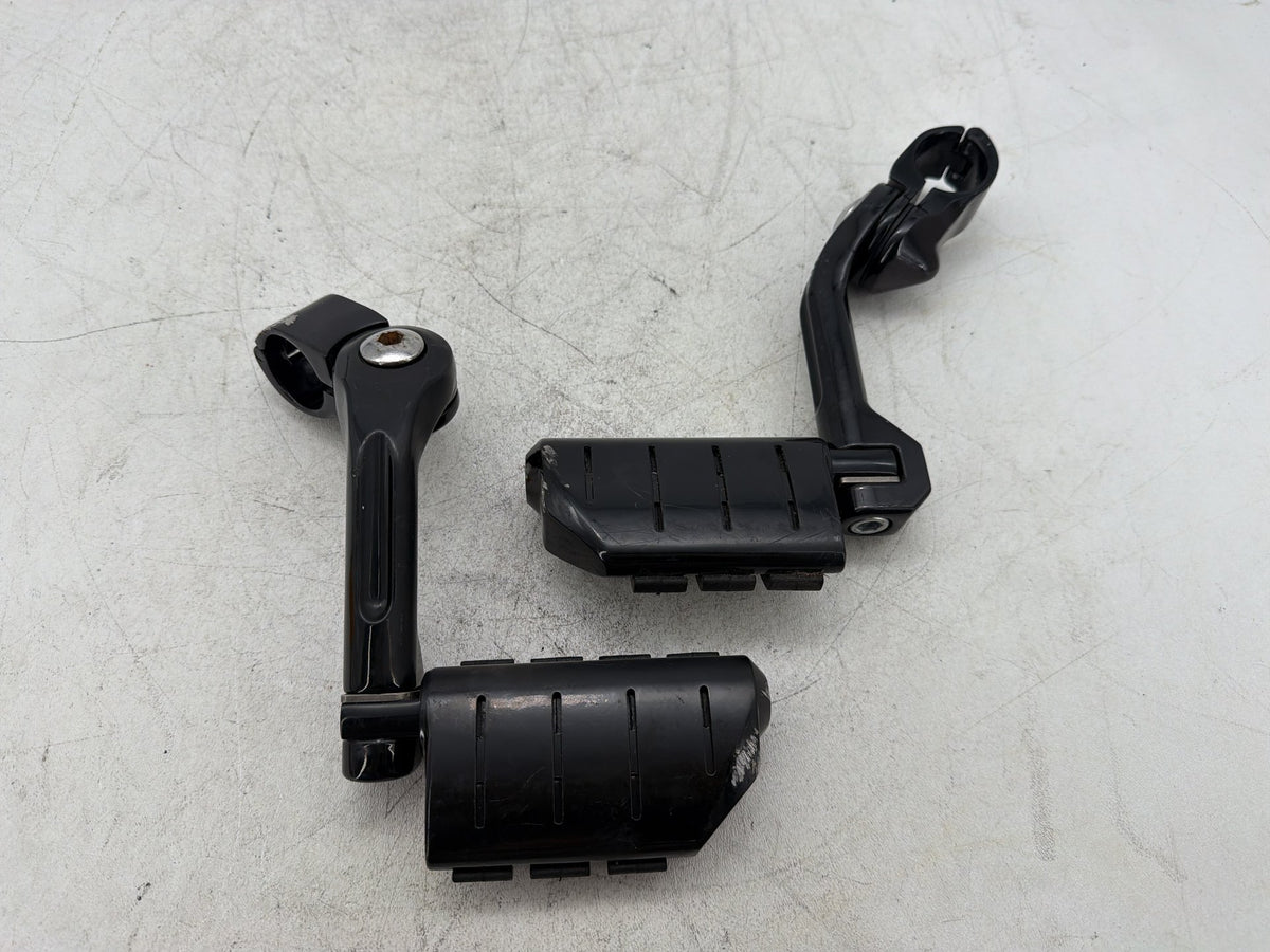 2010 Harley Road King Touring Police OEM Front Right Left Highway Foot Pegs
