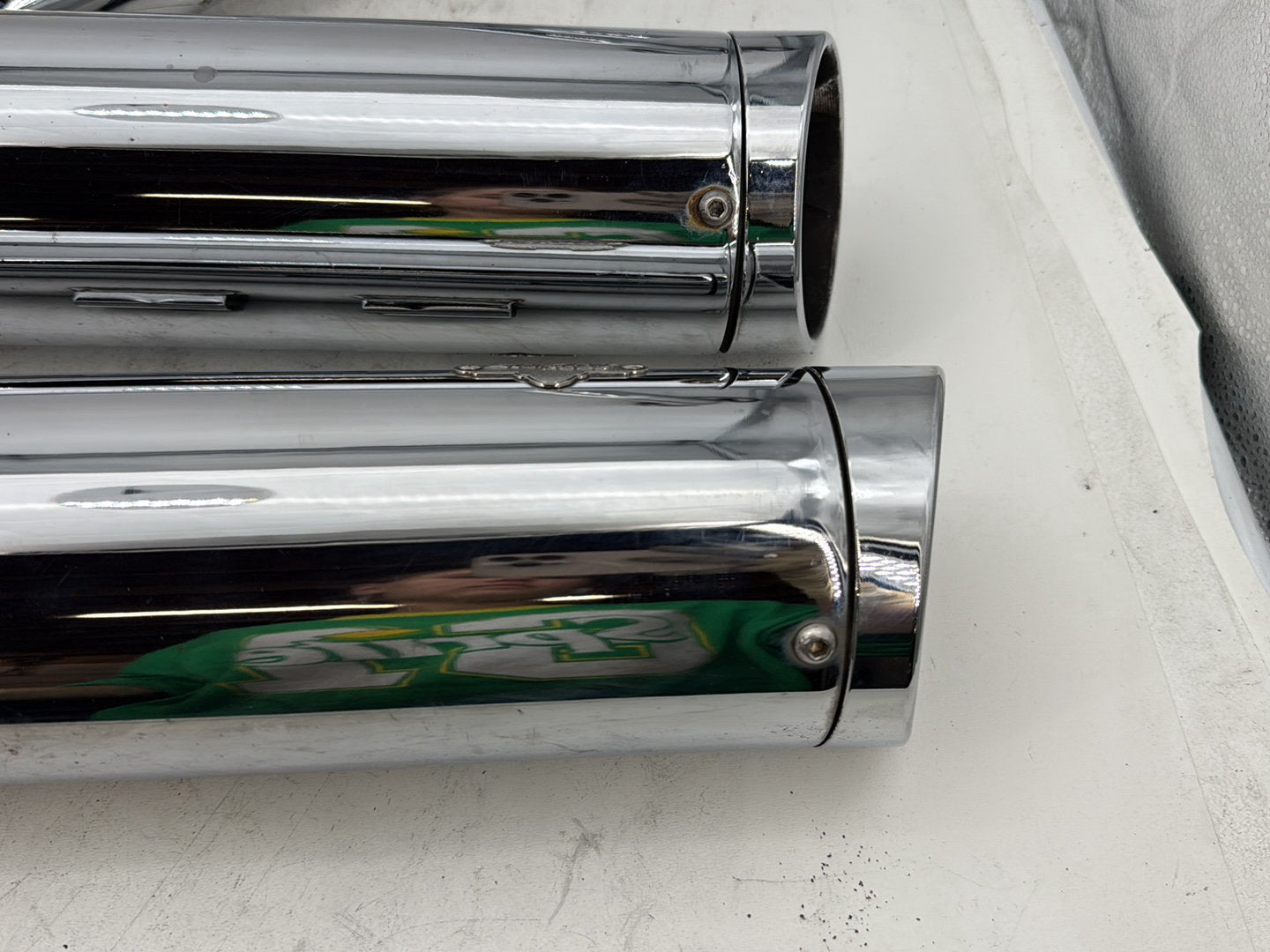 2008 Harley Electra Glide Touring Ultra FLHTCUI OEM Exhaust Header Pipes Muffler