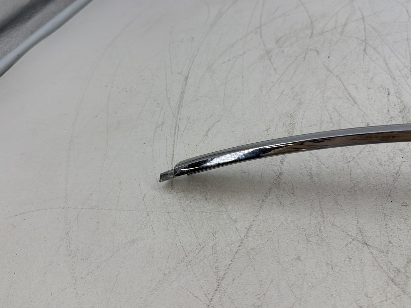 00 Harley Touring FLHTCUI Electra Glide Ultra Left 1 Rear View Mirror Arm Chrome
