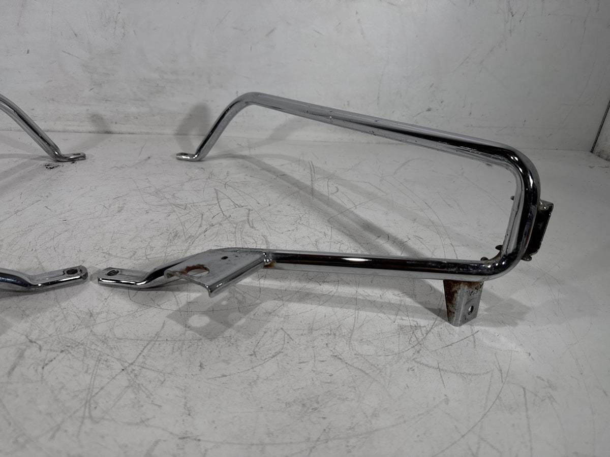 2011 Harley Street Glide Touring OEM Rear Left Right Saddlebag Guard Rails Bar