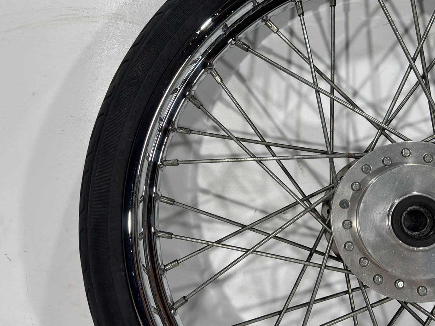 1997 Harley Sportster 1200 Custom XL1200C OEM Front Wheel Rim Tire Spoked