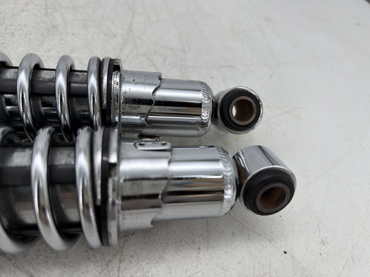 00 Harley Sportster 1200 Custom XL1200C Rear Left Right Shock Absorbers Low 12"