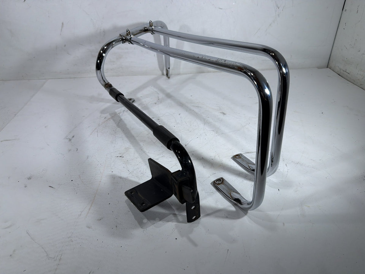 91 Harley Electra Glide Touring Classic OEM Rear Right Saddlebag Guard Rails Bar