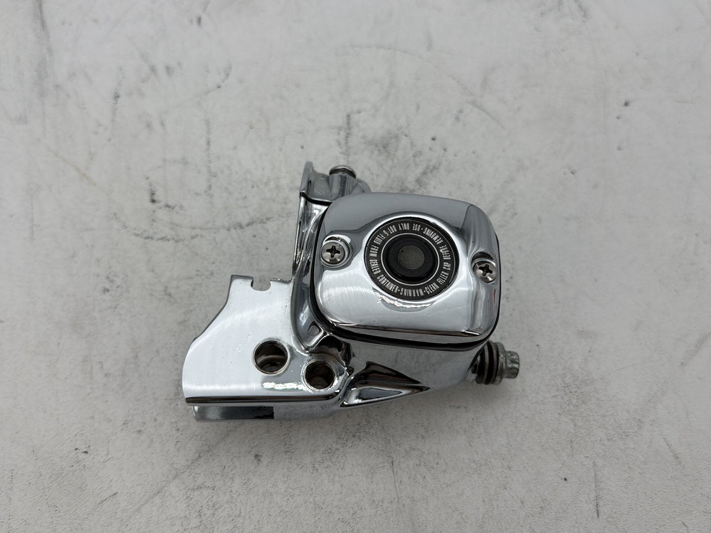 2003 Harley Electra Glide Touring Ultra FLHTCUI OEM Front Right Hand Brake Lever Master Cylinder Reservoir