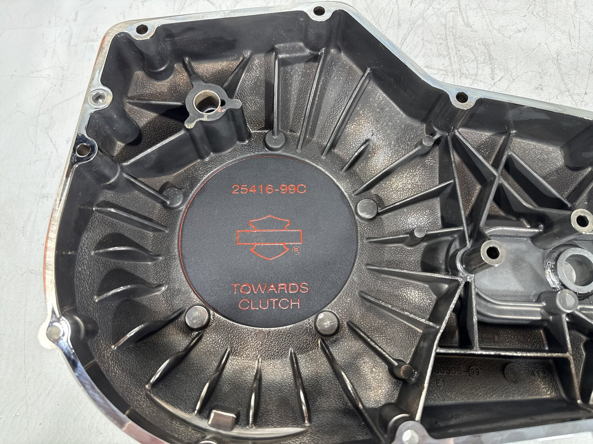 2005 Harley Dyna Super Glide Custom FXDC OEM Outer Primary Clutch Cover