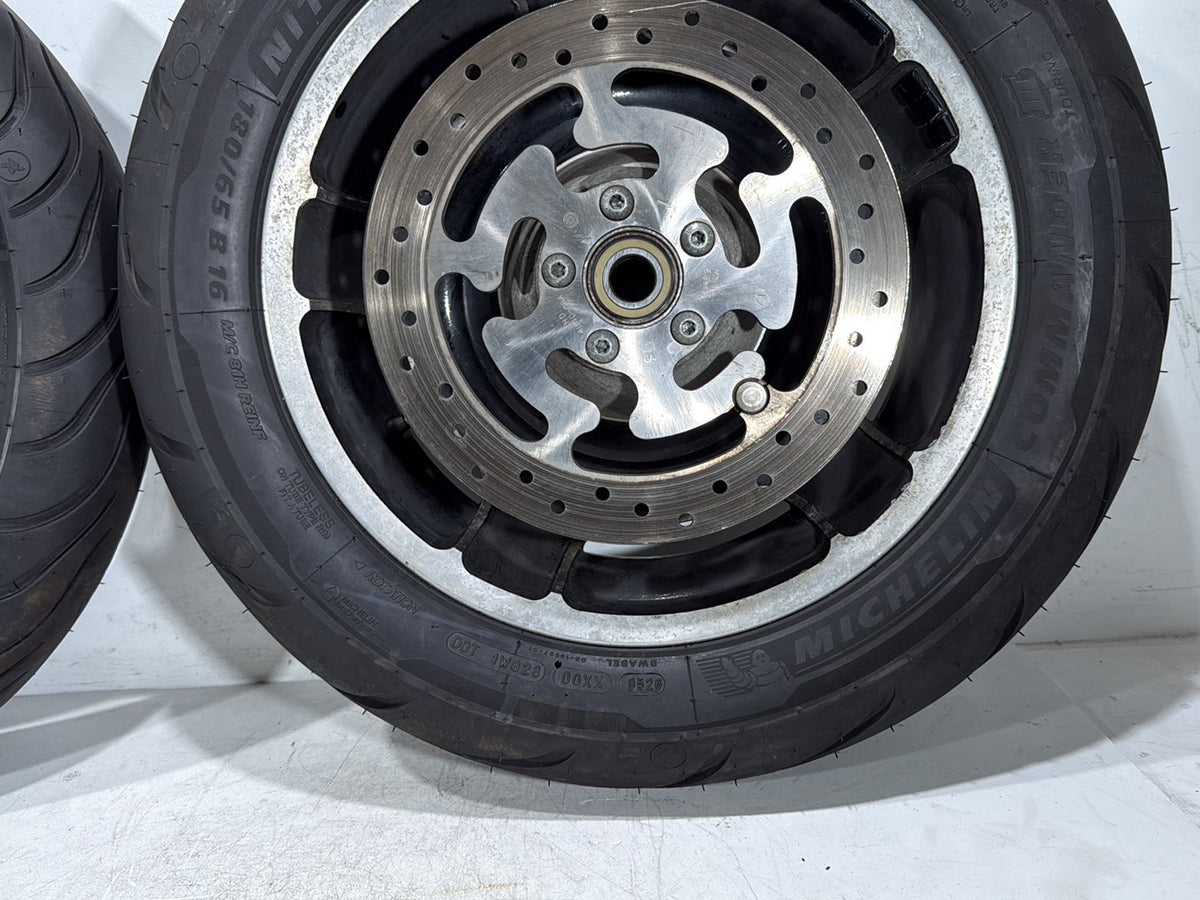 2011 Harley Road Glide Touring FLTRX OEM Front & Rear Wheel Rim Tire