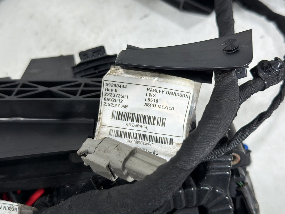 2012 Harley Dyna Fat Bob FXDF 103 OEM Main Wire Wiring Harness Loom ABS 71075-12