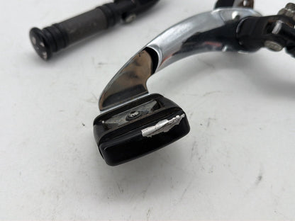 2008 Harley Dyna Fat Bob FXDF OEM Left Right Foot Brake Control Pegs