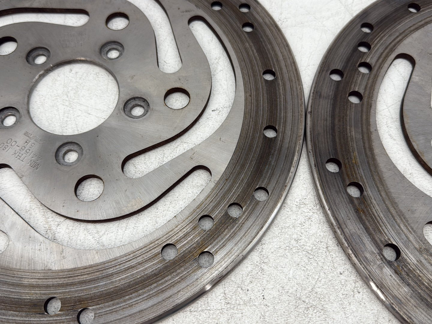2005 Harley Electra Glide Touring Ultra FLHTCUI OEM Front Brake Rotors Disc Pair