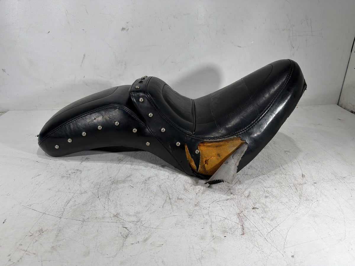 2001 Harley Fat Boy Softail FLSTFI OEM Passenger Rider Driver Seat Saddle TORN