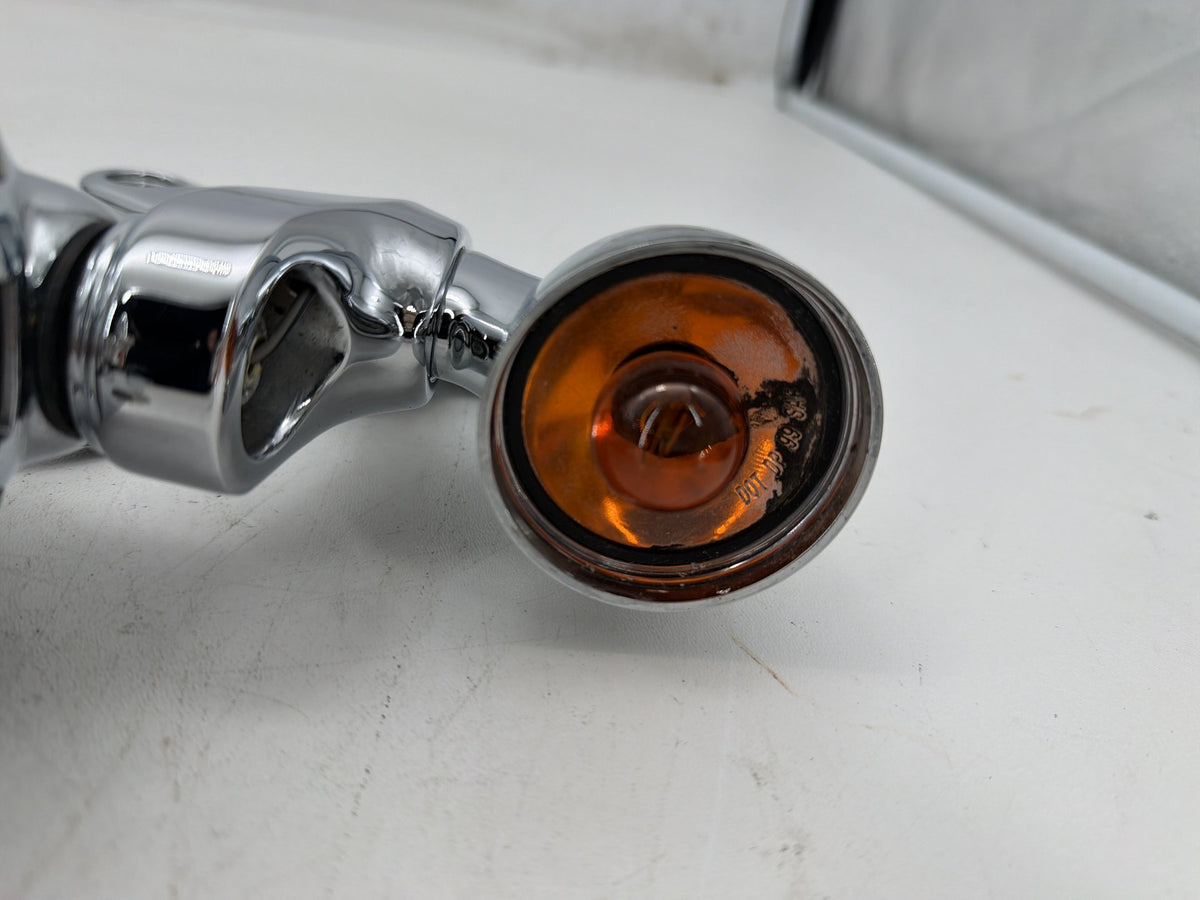 07 Harley Electra Touring CVO Eagle OEM Front Left Right Turn Signal Indicators