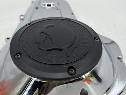 05 Harley Electra Glide Touring Ultra Outer Primary Clutch Cover Willie G Skull