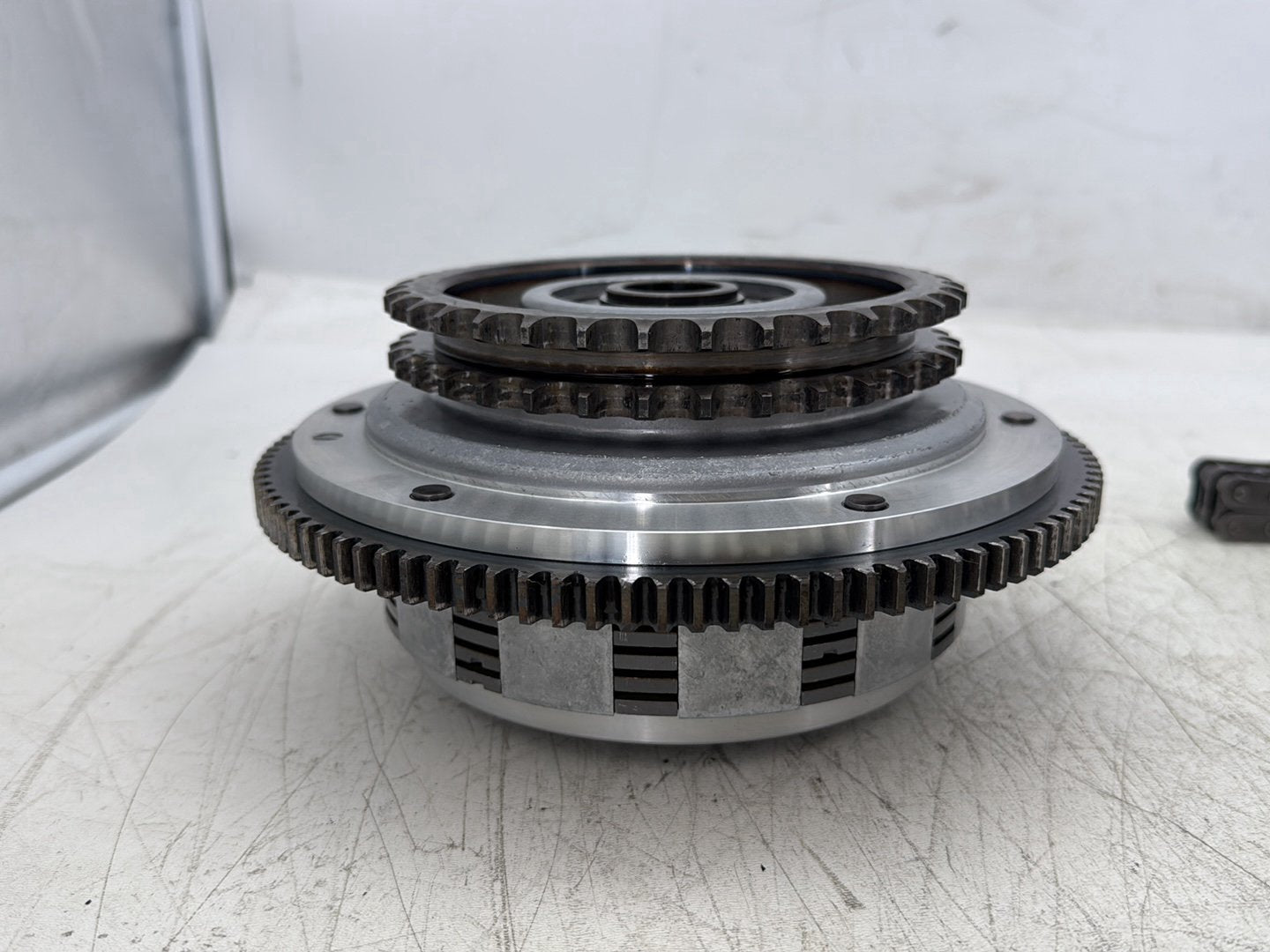 1998 Harley Touring FLHTCUI Electra Glide Ultra OEM Clutch Basket Chain Tensioner Kit