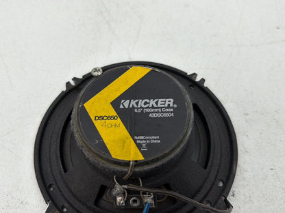 2007 - 2012 Harley-Davidson Touring Street Glide Front 1 Sound Audio Speaker KICKER DSC650