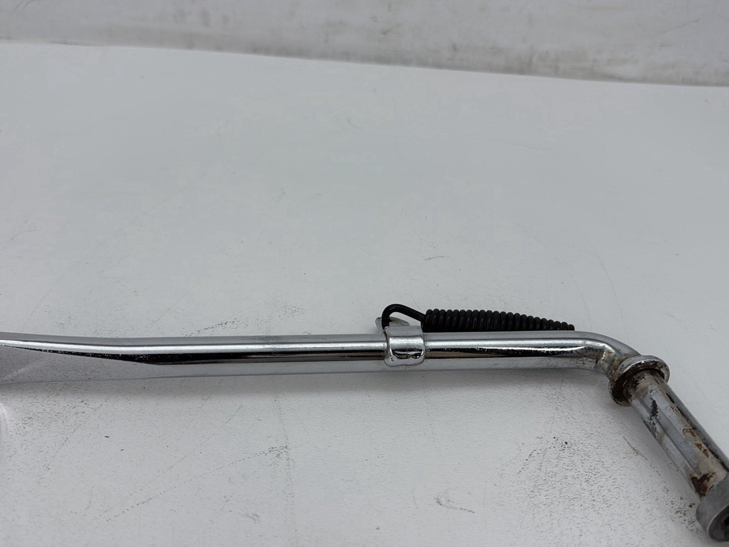 2004 Harley Softail FLSTC Heritage Classic OEM Left Side Jiffy Kick Stand & Spring