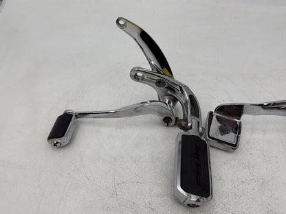 1999 - 2006 Harley-Davidson Dyna Super Glide Left Right Foot Brake Control Pegs 50649-90