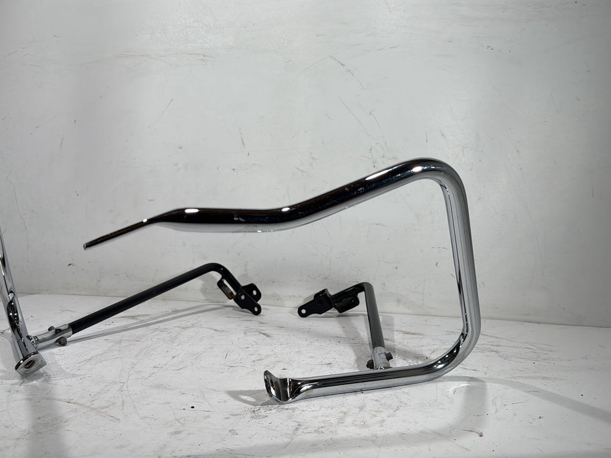 2015 Harley Electra Glide Touring Ultra Low OEM Rear Left Right Saddlebag Guard Rails Bar