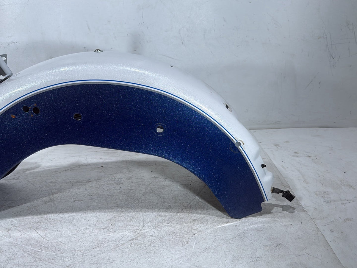 2015 Harley Softail Deluxe FLSTN OEM Rear Wheel Fender & Turn Signals Bar