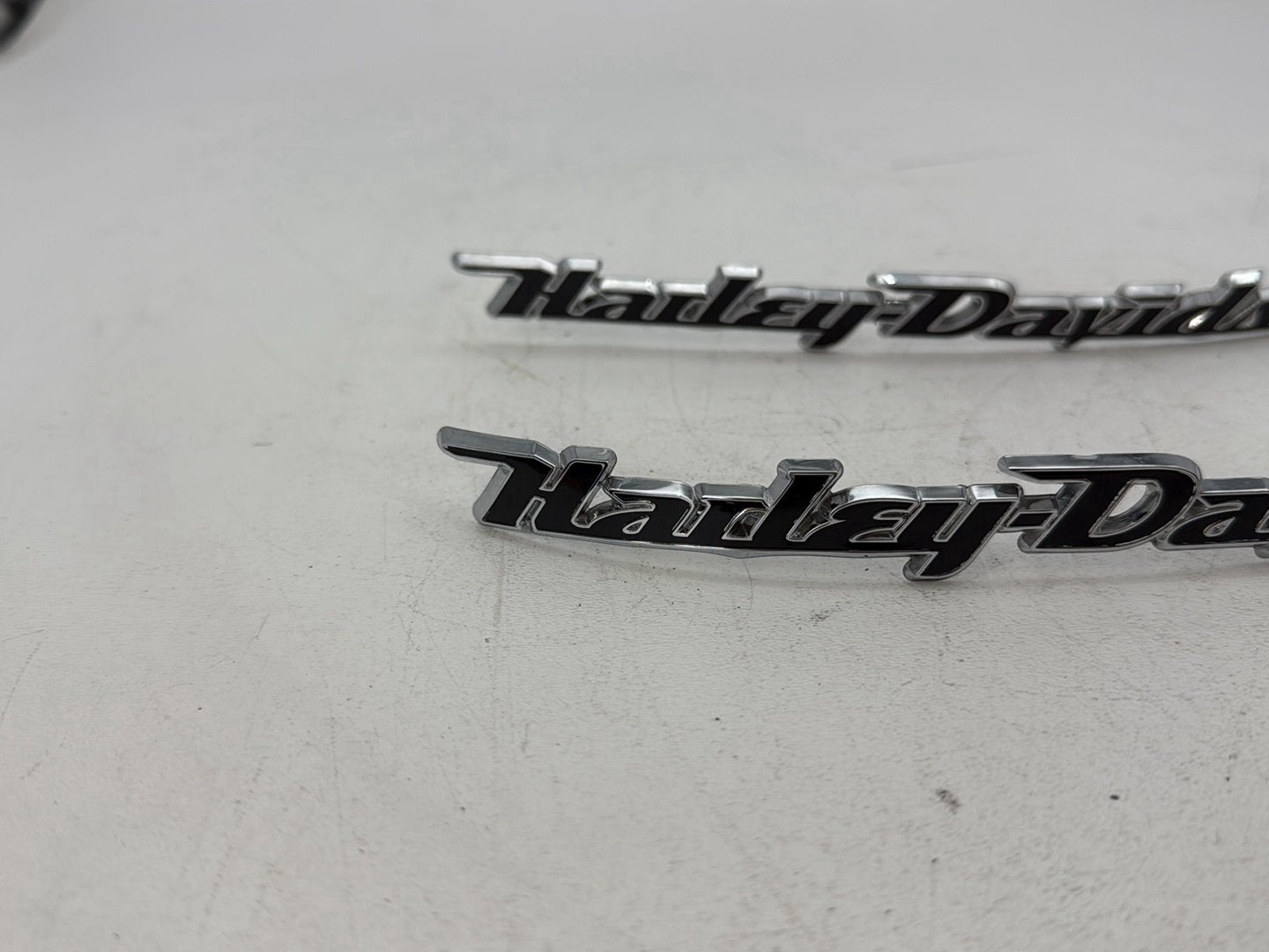 2014 Harley Electra Glide Touring CVO Screamin Eagle OEM Fuel Tank Badges Trim Logo Sticker