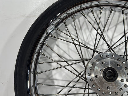 1997 Harley Sportster 1200 Custom XL1200C OEM Front Wheel Rim Tire Spoked