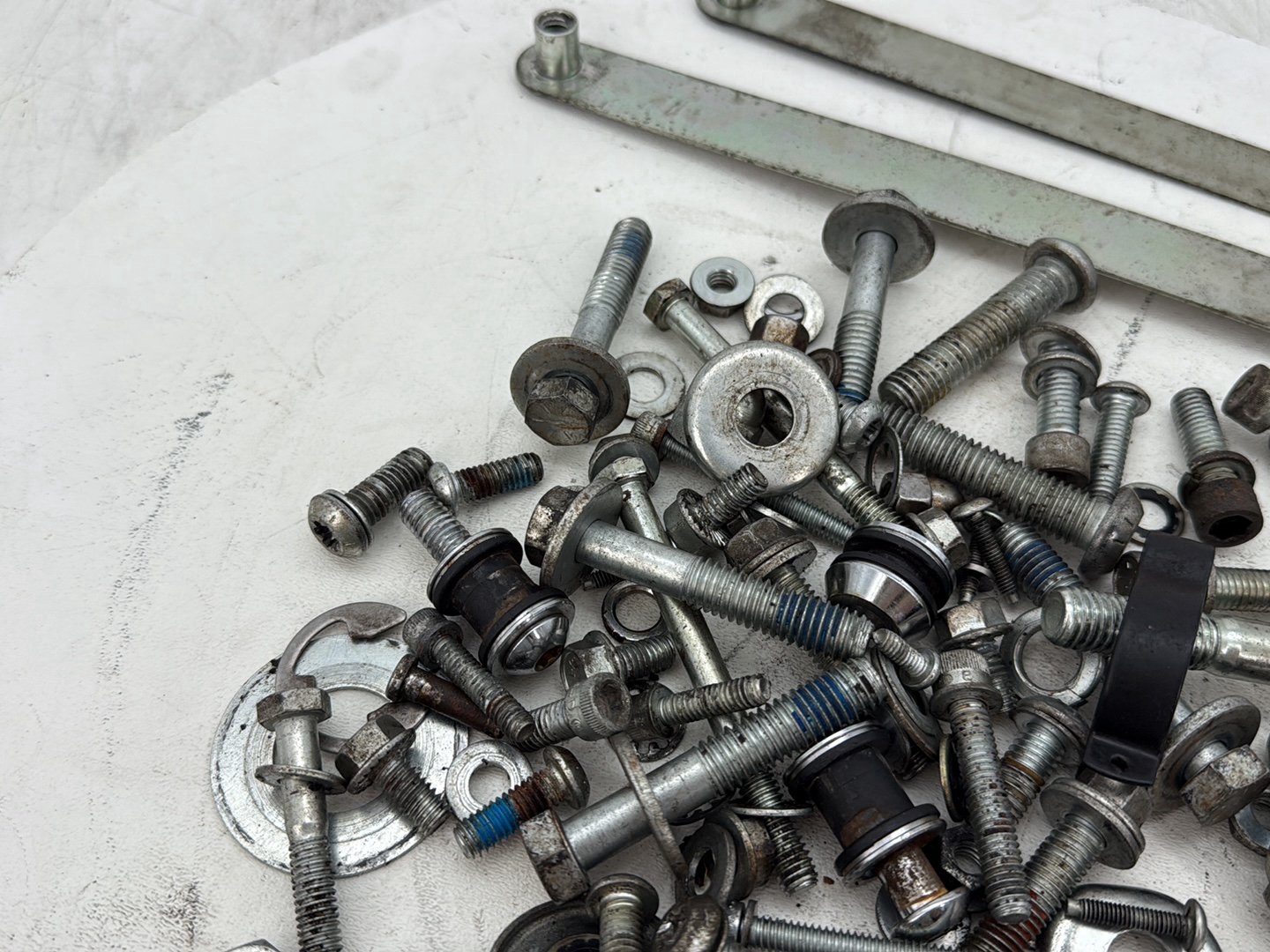 2012 Harley Dyna FXDF Fat Bob OEM Hardware Bolts Nuts & Brackets