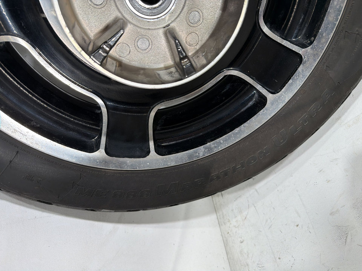 2009 Harley Street Glide Touring FLHX OEM Front & Rear Wheel Rim Tire 17" 16"