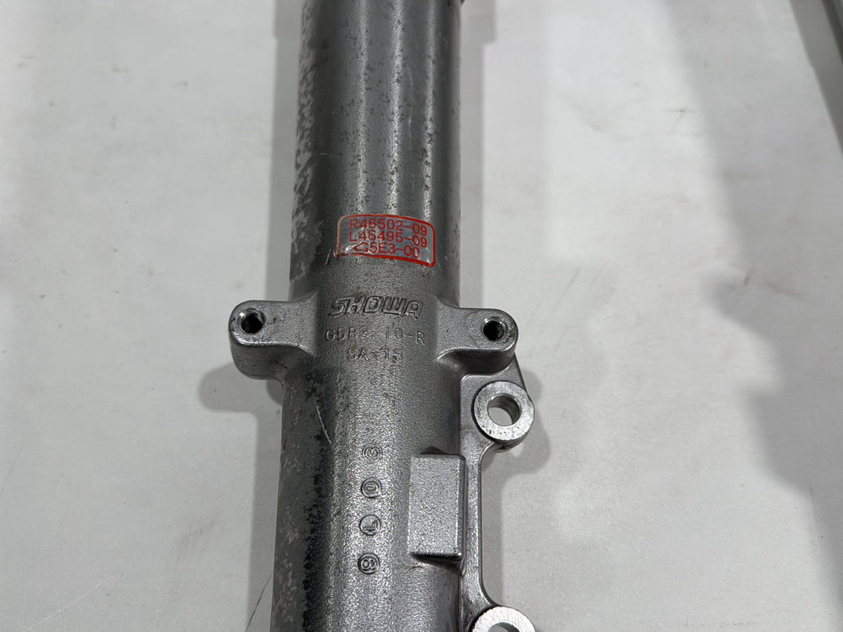 2010 Harley Touring Electra OEM Front Triple Tree Set & LH RH Fork Legs Sliders