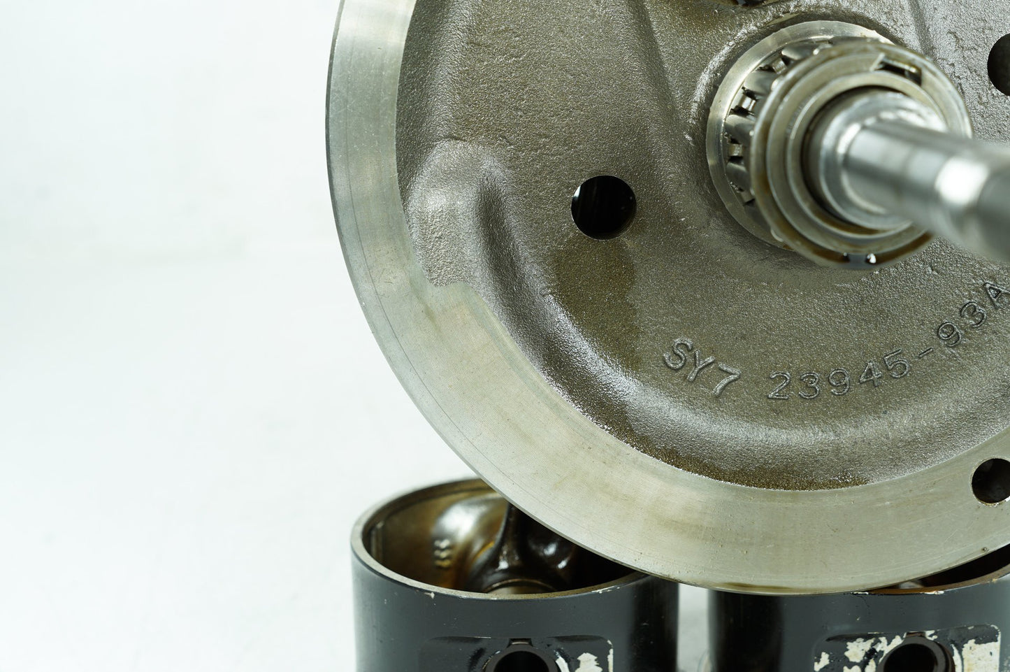 1984 - 1998 Harley-Davidson Touring Electra Glide Ultra Twin Cam Engine Crank Shaft Flywheel Pistons 23945-93A