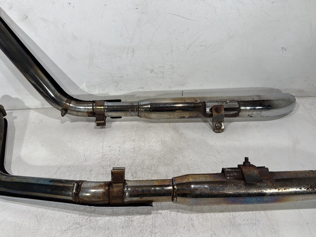 2004 Harley Heritage Softail Classic FLSTCI OEM Exhaust Header Pipes Muffler