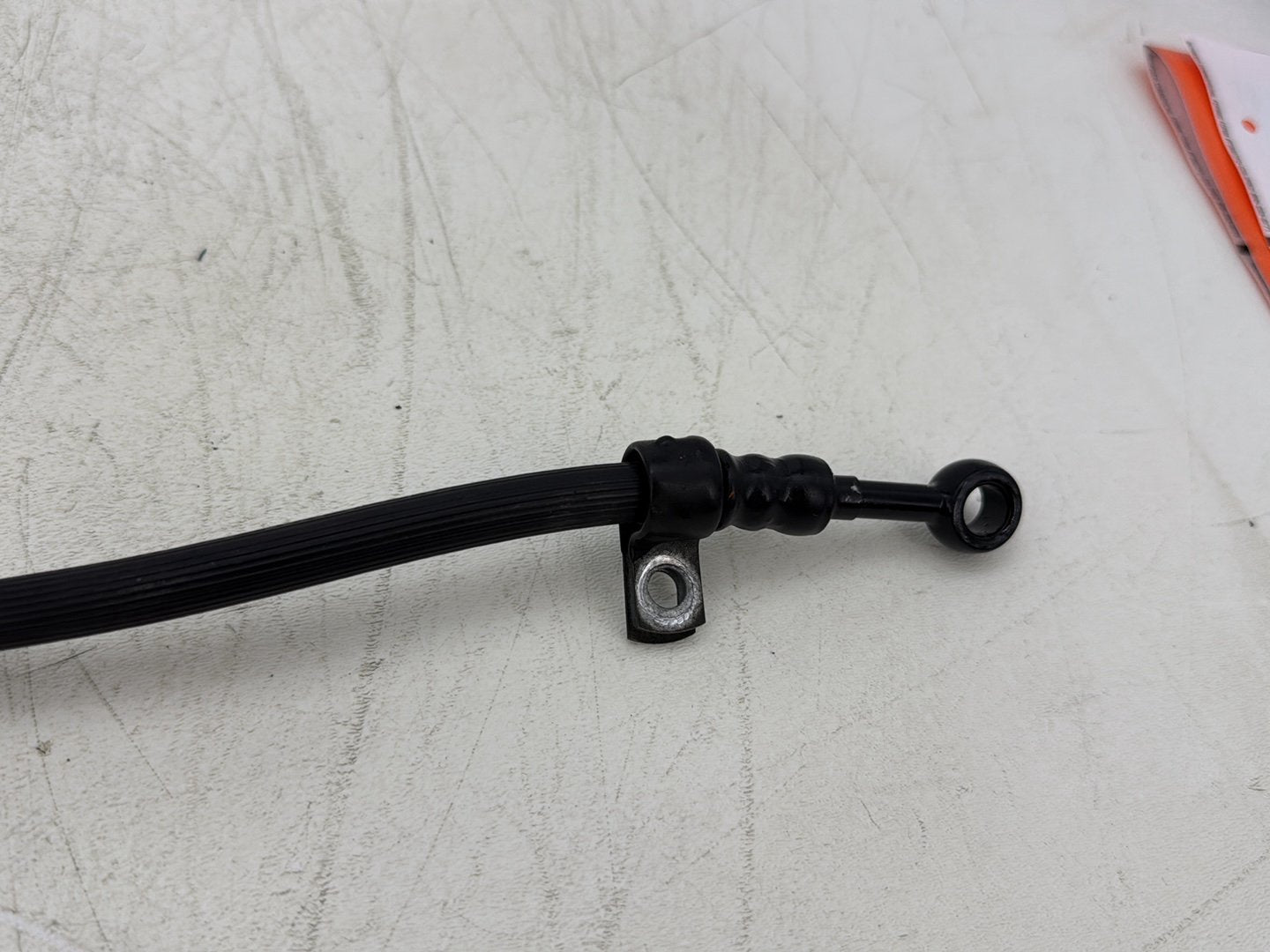 2004 Harley Dyna Super Glide FXDI OEM Rear Brake Hose Line Pipe