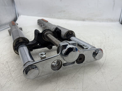 2000 Harley Softail FLSTC Heritage Classic OEM Front Triple Tree Set & LH RH Fork Legs Sliders
