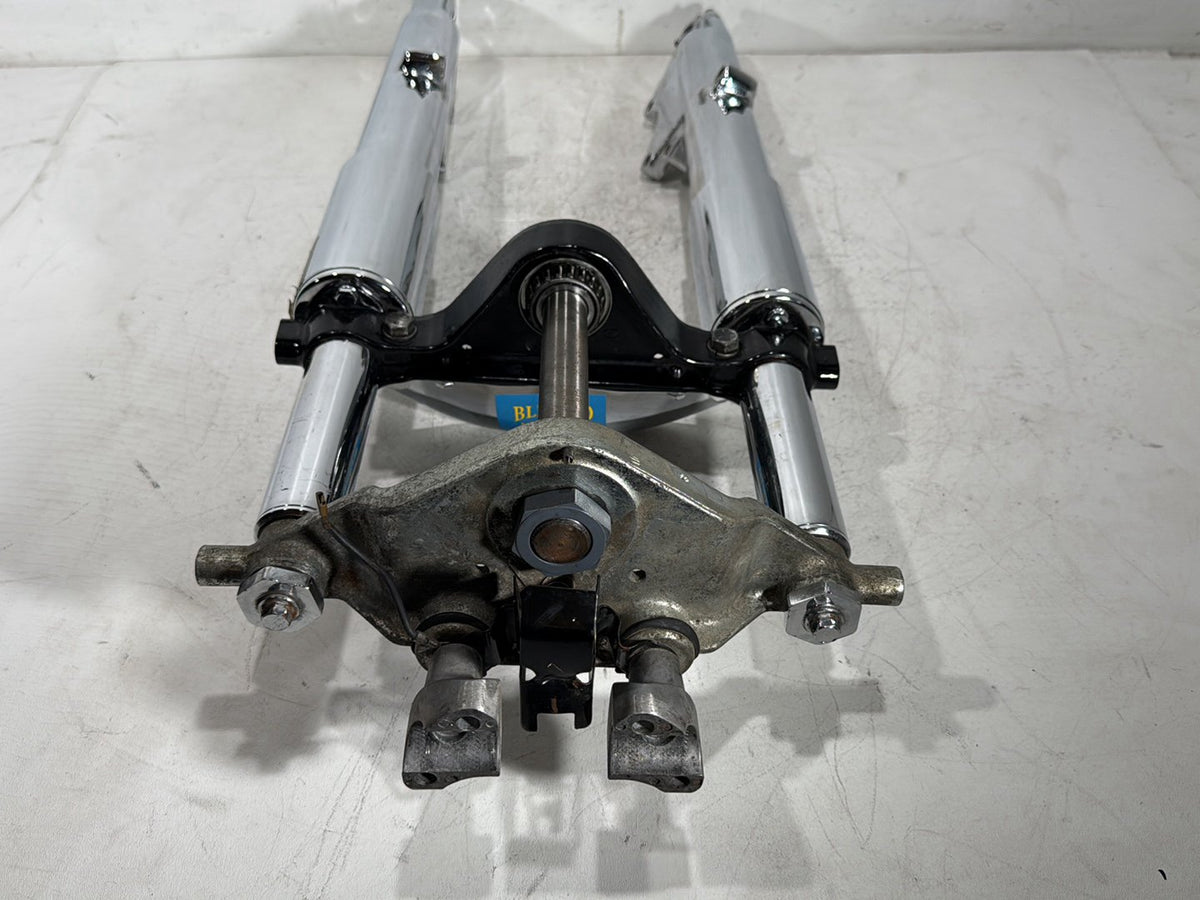 1990 Harley Electra Glide Touring Sport Front Triple Tree Set & LH RH Fork Legs Sliders