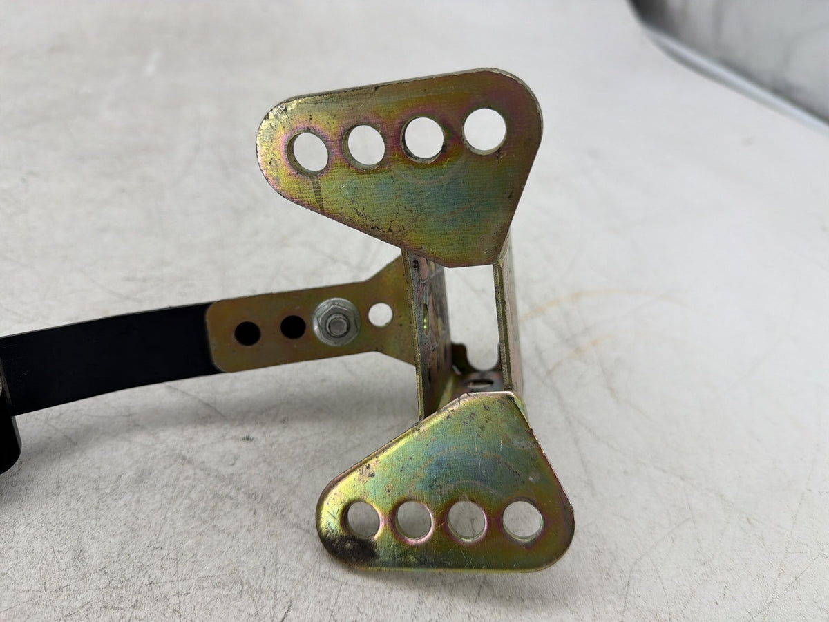 2009 Harley Electra Glide Touring CVO Front Driver Rider Backrest Bracket Mount