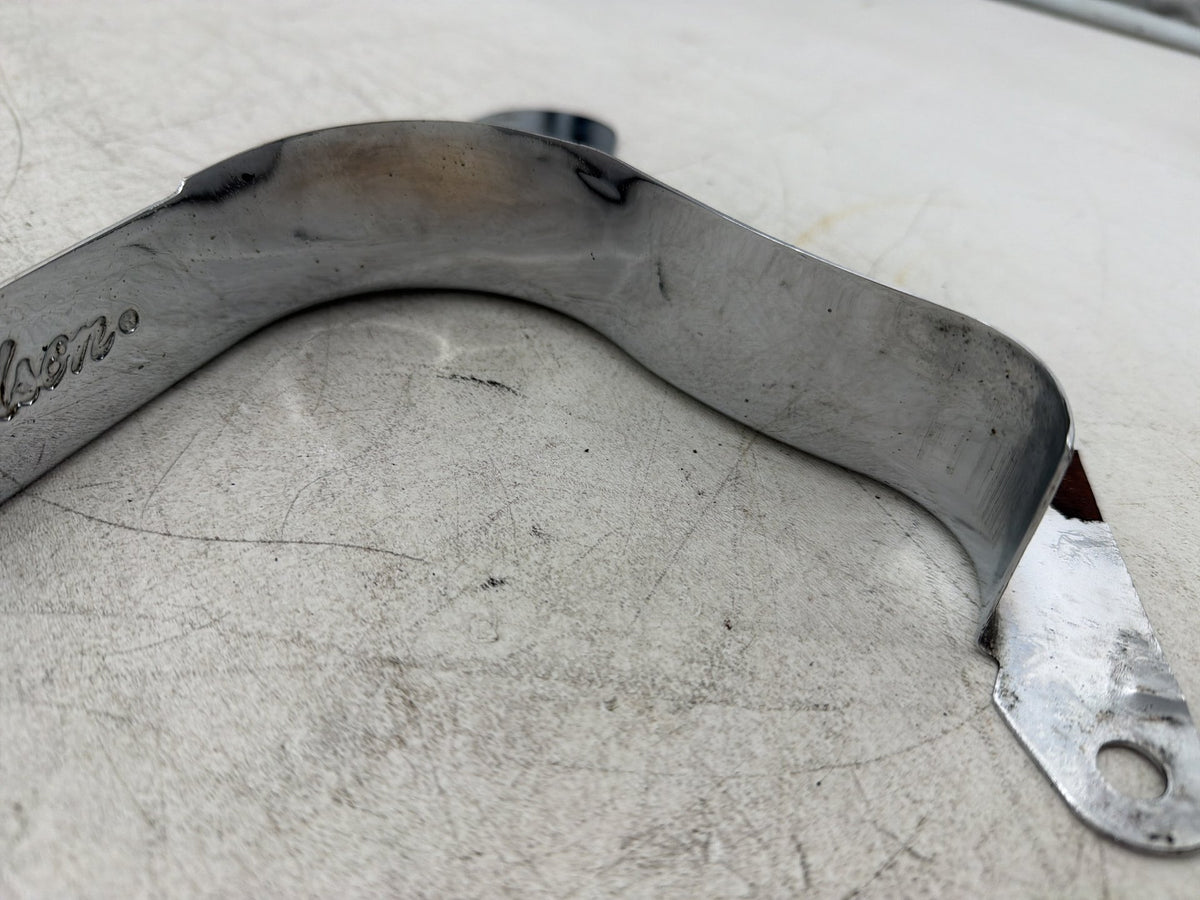 2001 Harley Fat Boy Softail FLSTF OEM Rear Belt Debris Deflector Guard