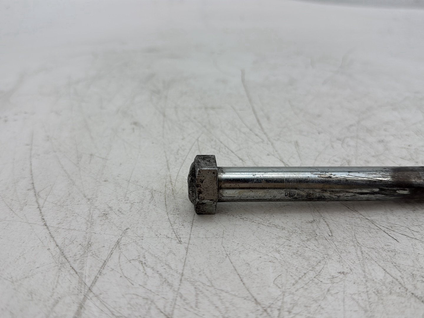 2005 Harley Dyna FXDWG Wide Glide OEM Rear Wheel Axle Bolt Shaft