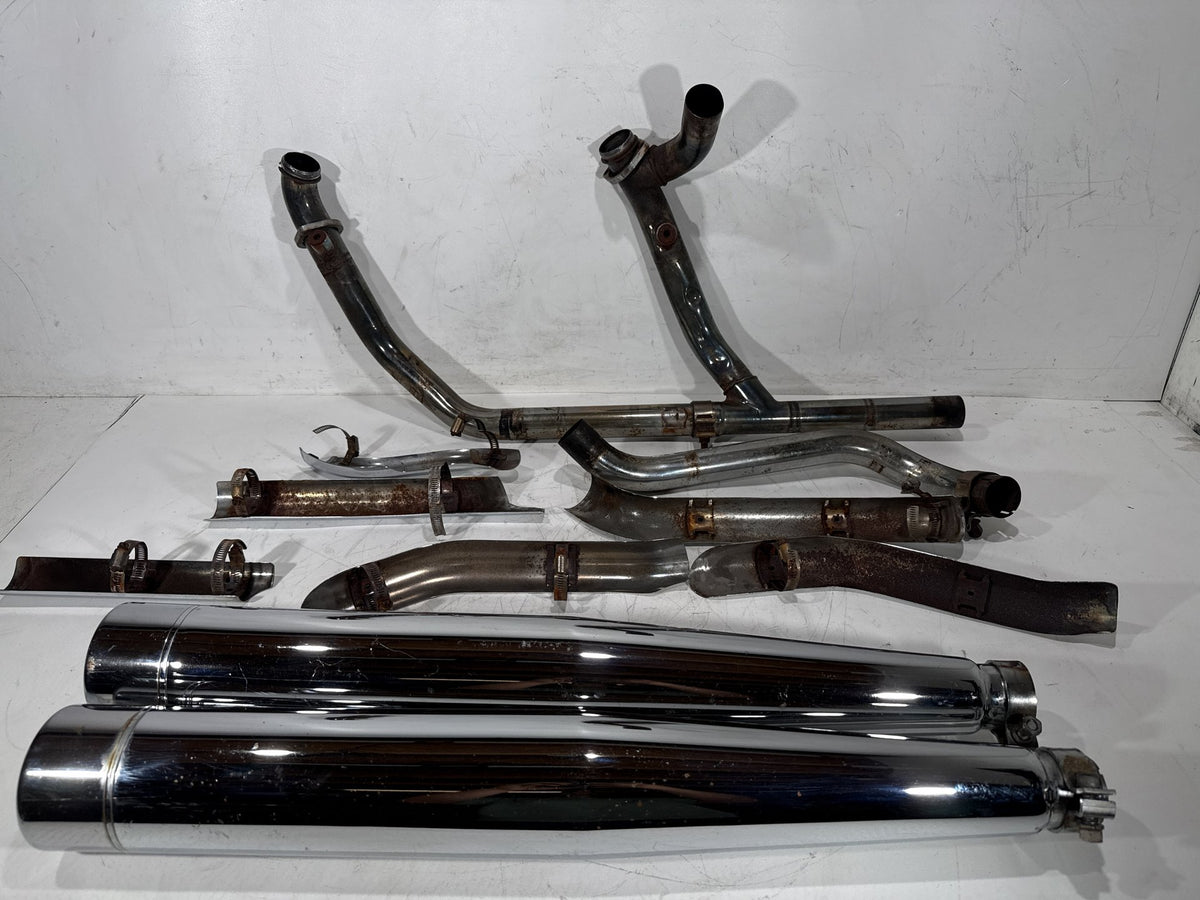 1993 Harley Electra Glide Touring FLHT OEM Exhaust Header Pipes Muffler