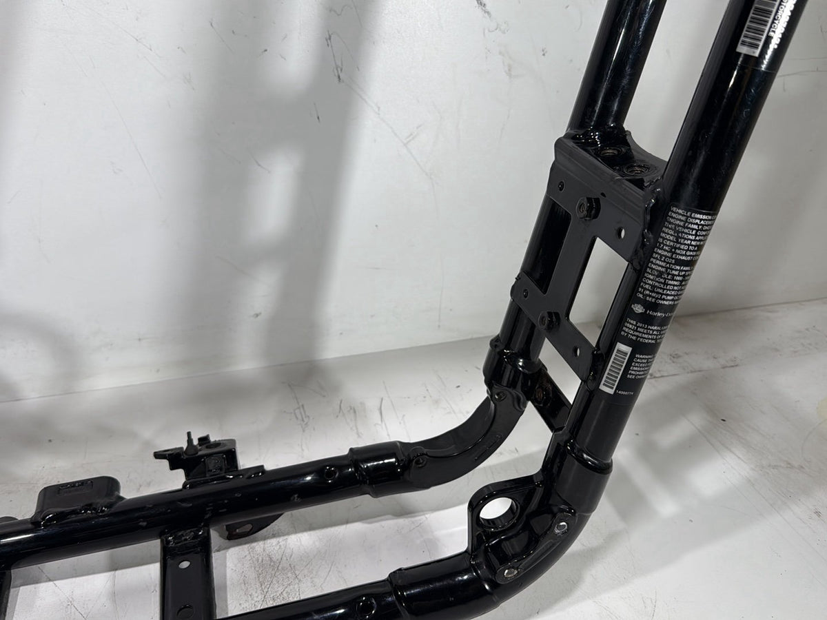 13 Harley Forty-Eight Sportster 1200X OEM Body Main Frame Chassis 49376-11 SLVG