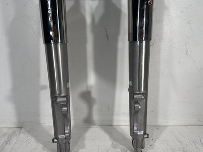 1998 Harley Touring FLHTCUI Electra Glide Ultra OEM Front Triple Tree Set & LH RH Fork Legs Sliders